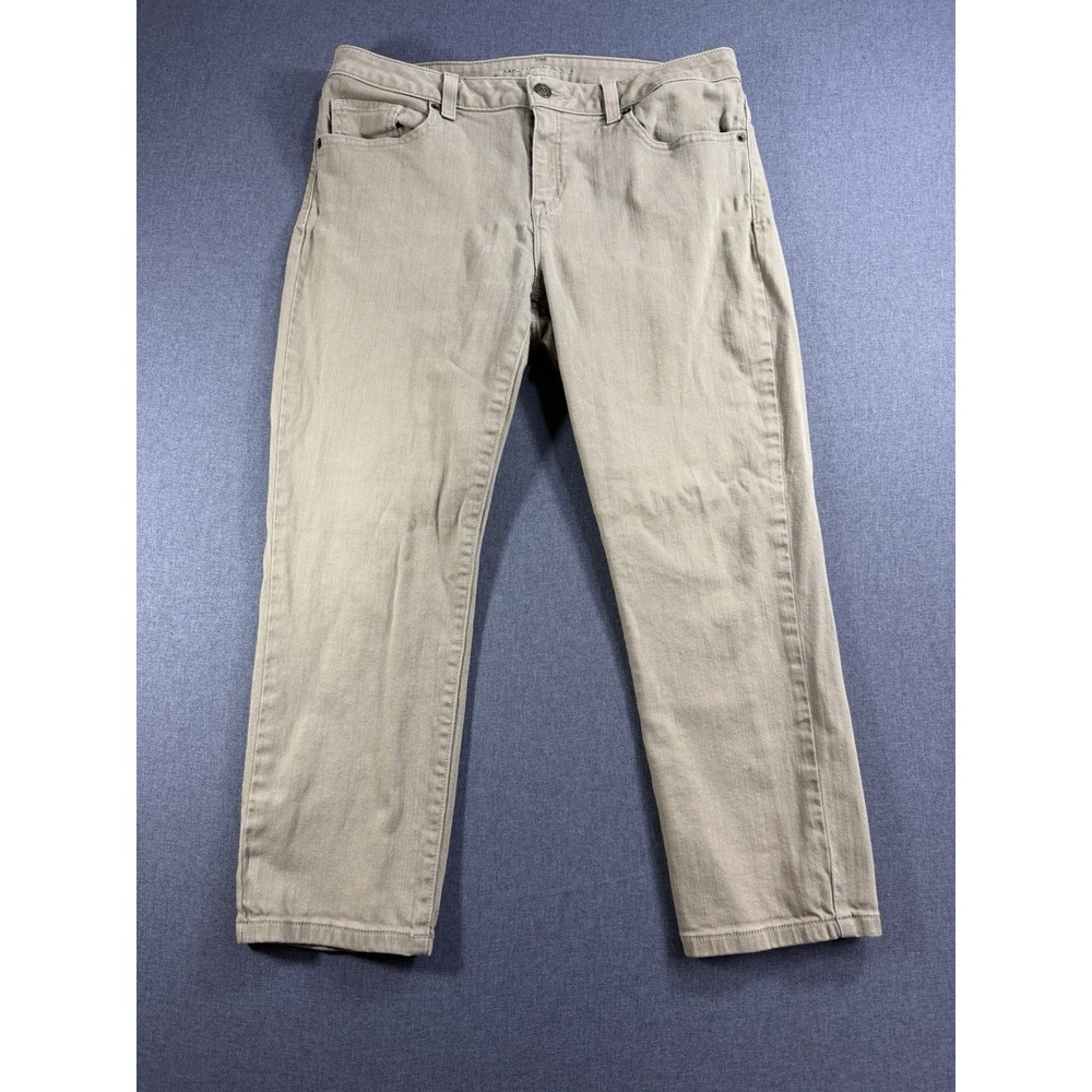 Michael Kors Jeans Women's Gray Size 8 Cotton/Elastane Cropped